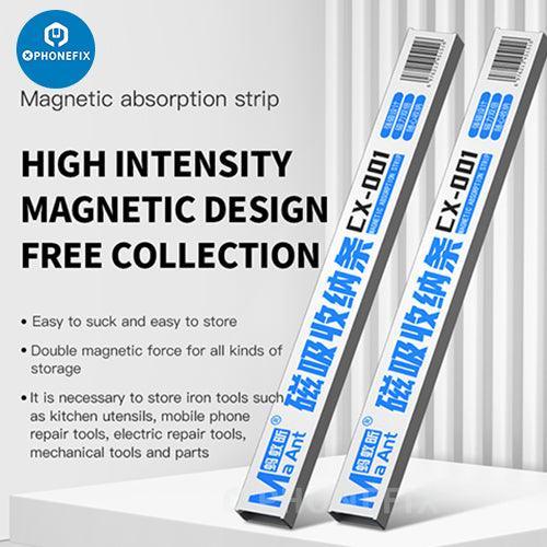 MaAnt CX-001 Magnetic Absorption Strip Storage Tape classifier for phone repair tools, assist tools by PHONEFIX.