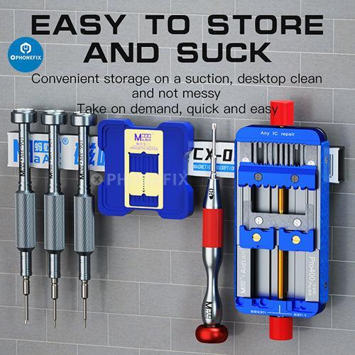 MaAnt CX-001 magnetic absorption strip storage tape classifier by PHONEFIX, a versatile assist tool for electronic component organization.