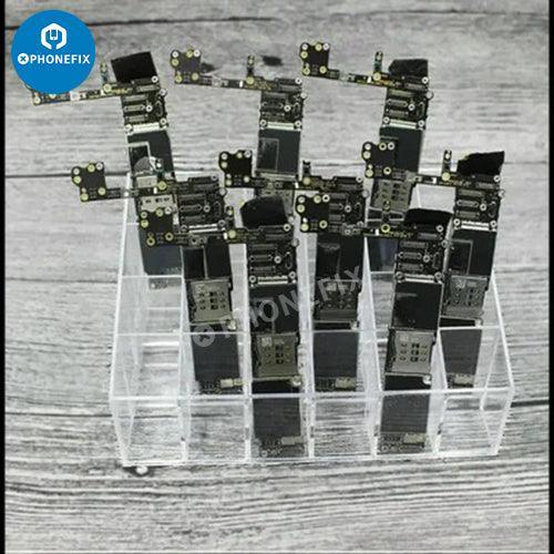 PHONEFIX mobile repair parts and tools storage box, small organizer for keeping workspace tidy and tools easily accessible.