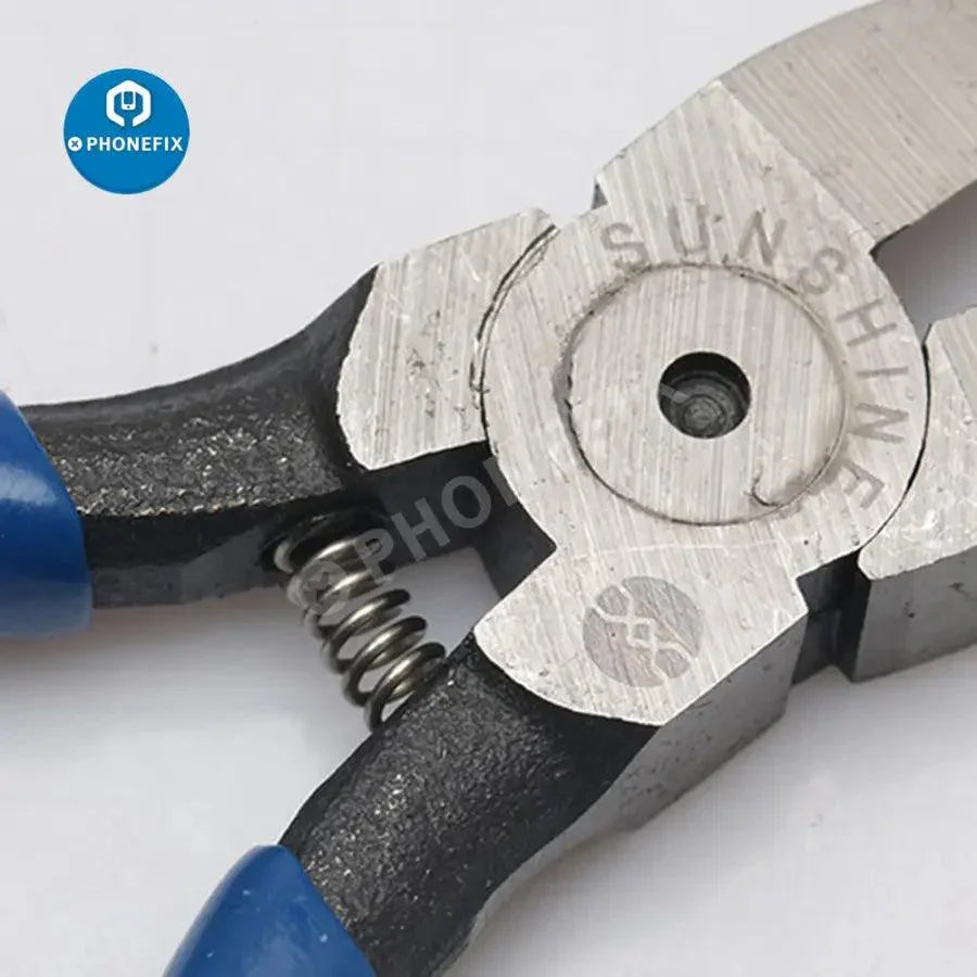 Sunshine SS110 multi-function mini diagonal plier with wire stripper and cutter, PhoneFix brand, suited for electronic and craft work