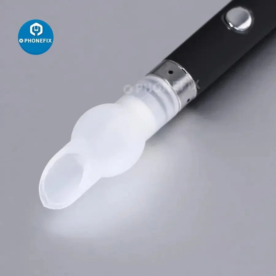 Phonefix mini rosin dispenser pen-style kit with built-in battery, used for PCB short circuit detection and assist tools.
