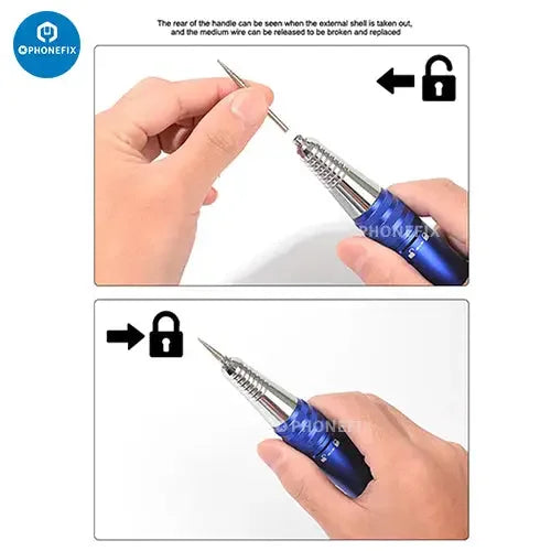 PHONEFIX DS-868 PCB grinding tool with touch screen for motherboard repair, compact and precise motherboard grinding machine.