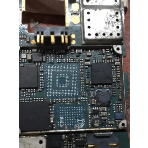 PhoneFix mini PCB BGA IC grinding machine for iPhone and Samsung motherboards, precise PCB grinding tool for electronics repair.