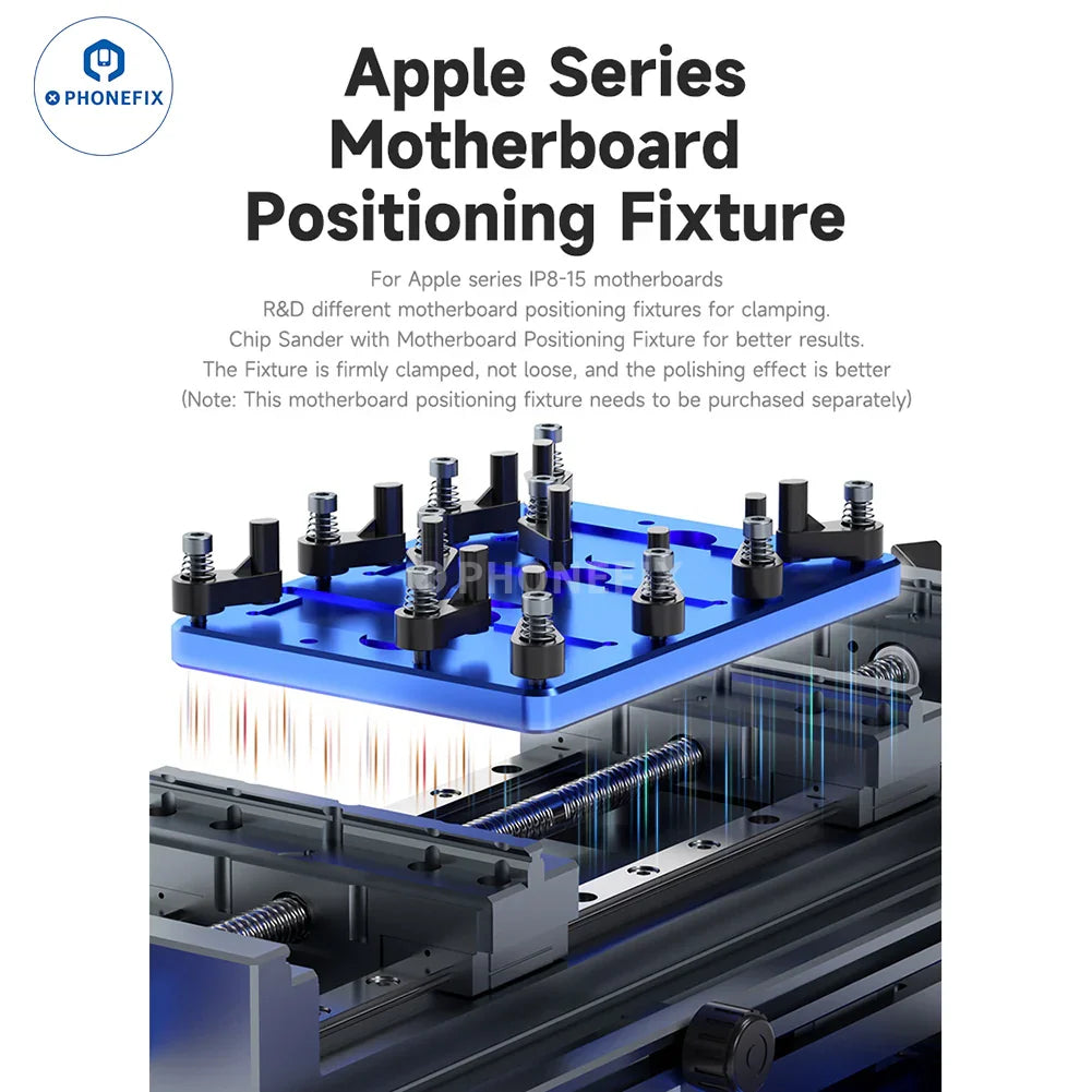 PHONEFIX Mechanic 3D-CM20S PCB grinding tool for phone IC and PCB chip removal, with precision grinding features.