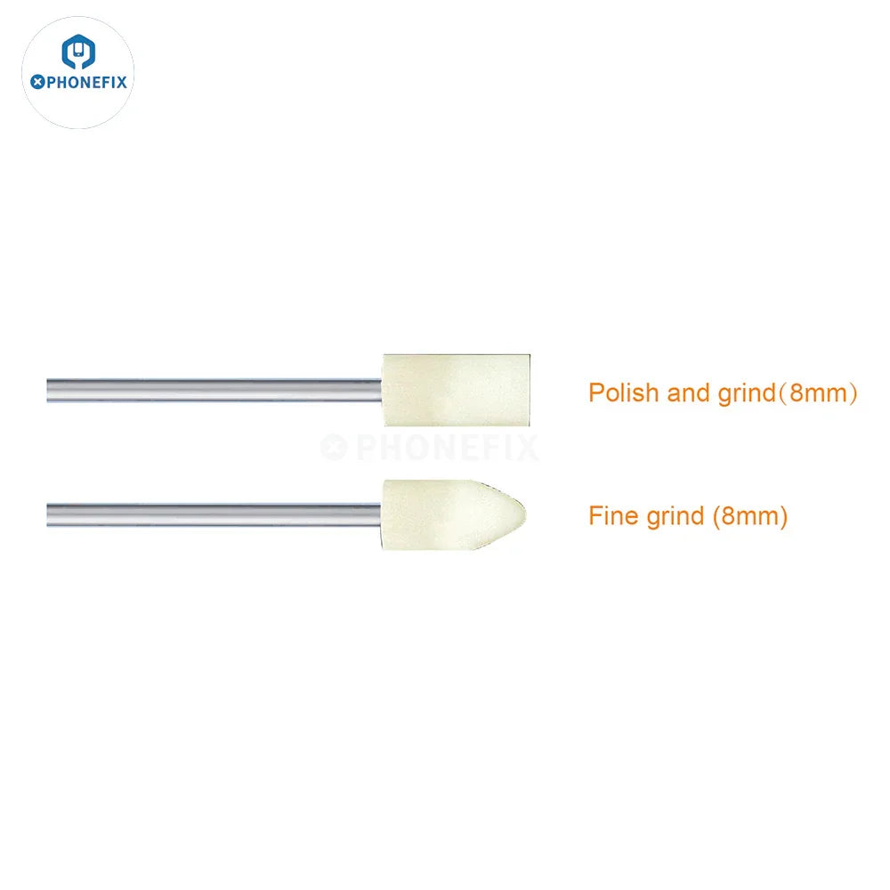 PHONEFIX universal grinding head replacement for electric polishing pen, PCB grinding tool for precise electronic component polishing