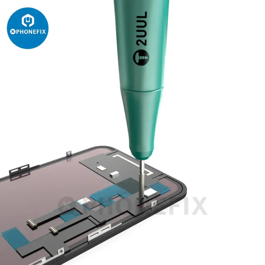 PHONEFIX 2UUL DA81 electric rechargeable PCB grinding pen for chip change repair, with full set of tools for precision circuit board work.