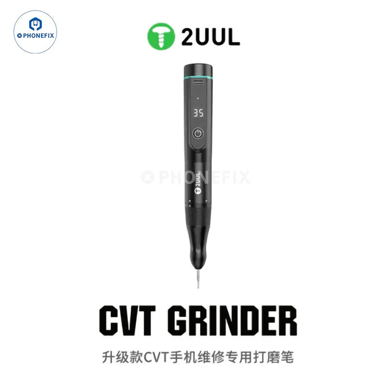 Phonefix 2UUL CVT Grinder Stepless Speed Control PCB IC Grinding Pen for precise circuit board component grinding.