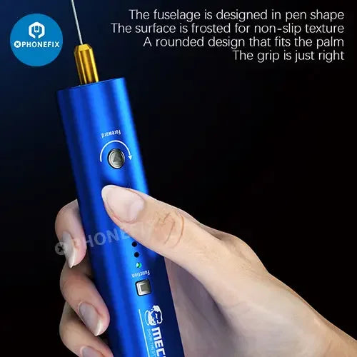 PHONEFIX mechanic iDrive electric OCA glue remover screwdriver set used for PCB grinding and phone repair.
