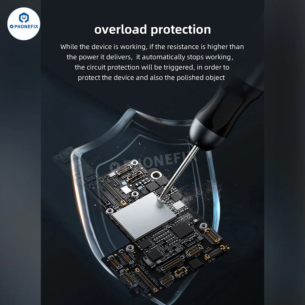 QIANLI iHandy DM460-K PCB polishing pen for grinding and cutting electronic chips, made by PHONEFIX.