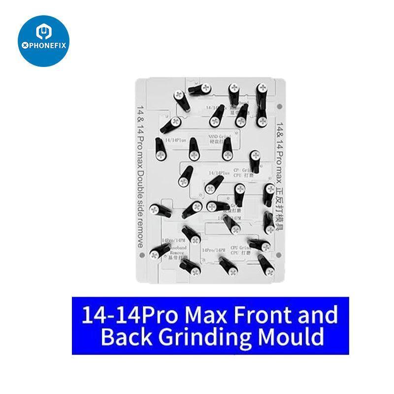 JC CNC Grinder EM02 PCB grinding tool by PHONEFIX for iPhone motherboard and IC repair, shown in close-up view.