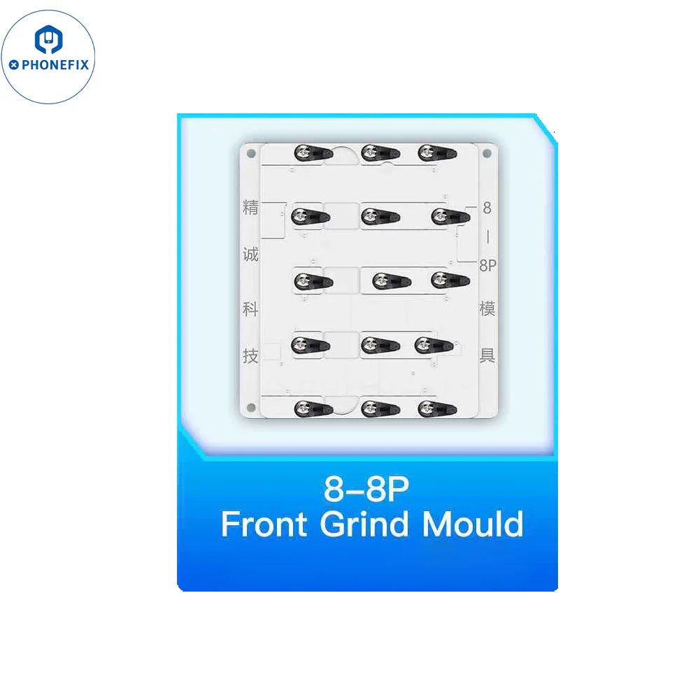 PHONEFIX JC CNC Grinder EM03 for iPhone PCB and IC repair, compact PCB grinding tool with front view for precise electronics work.