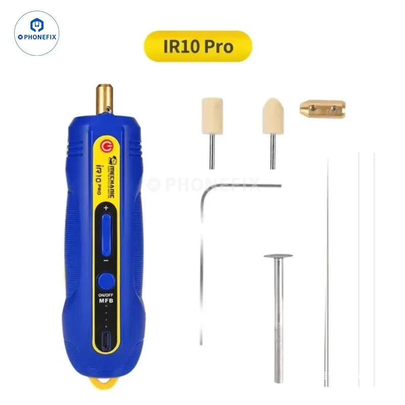 PHONEFIX G-07PRO LCD Screen OCA Glue Remover PCB Grinding Tool with grinding and cutting features for screen repair.
