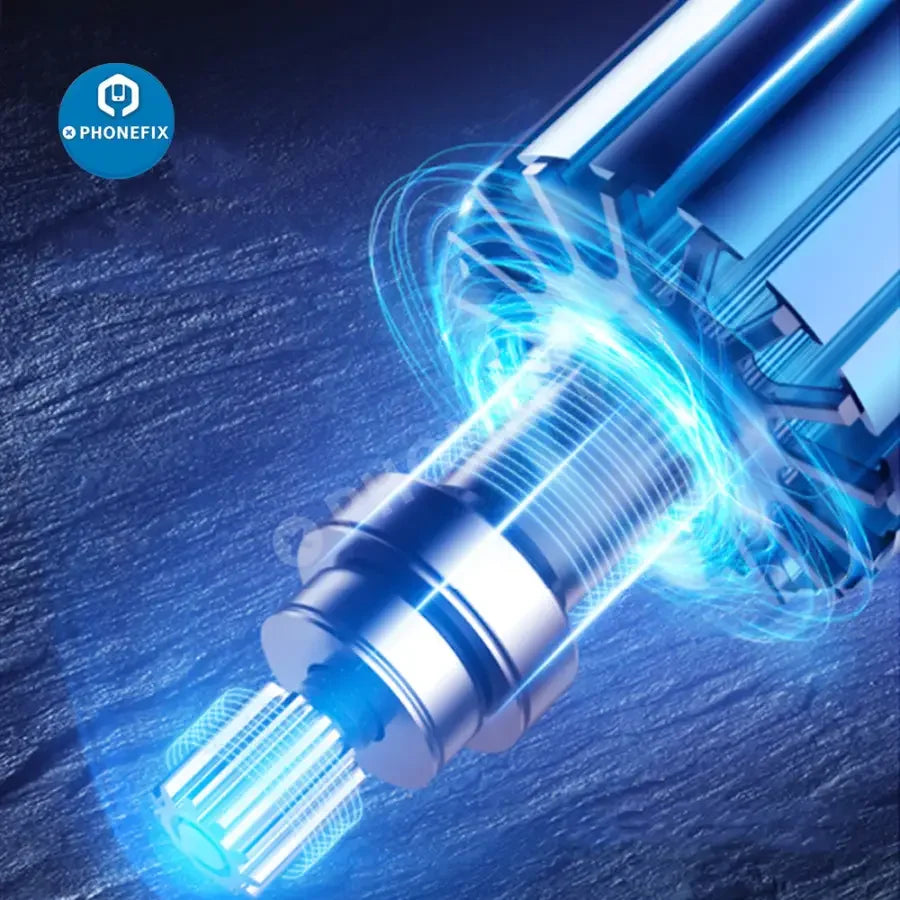 PHONEFIX MA-Ant D1 electric polishing pen for PCB grinding, glue removal, polishing, and cutting on electronic circuit boards.