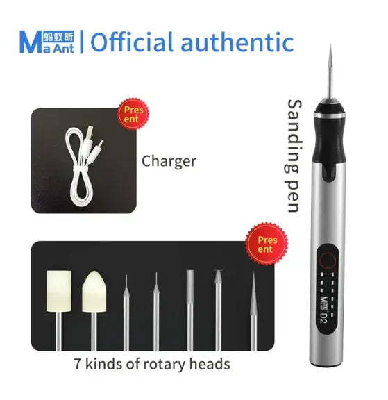 MaAnt D1 USB engraving pen by PHONEFIX, a PCB grinding tool with ergonomic design for precise engraving and engraving tasks.