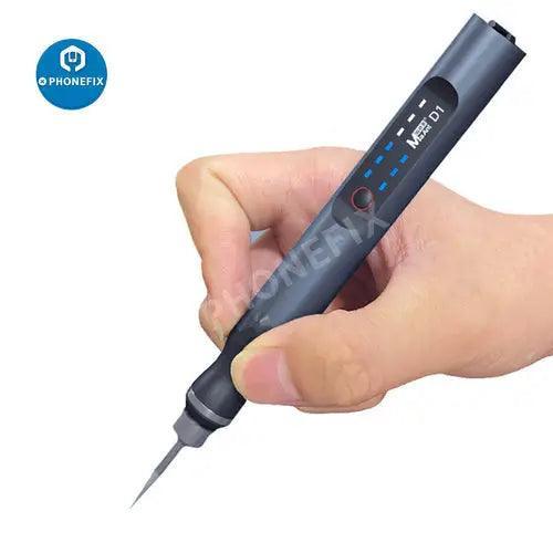 PHONEFIX portable electric engraving and polishing pen, rechargeable PCB grinding tool for detailed DIY electronic work.