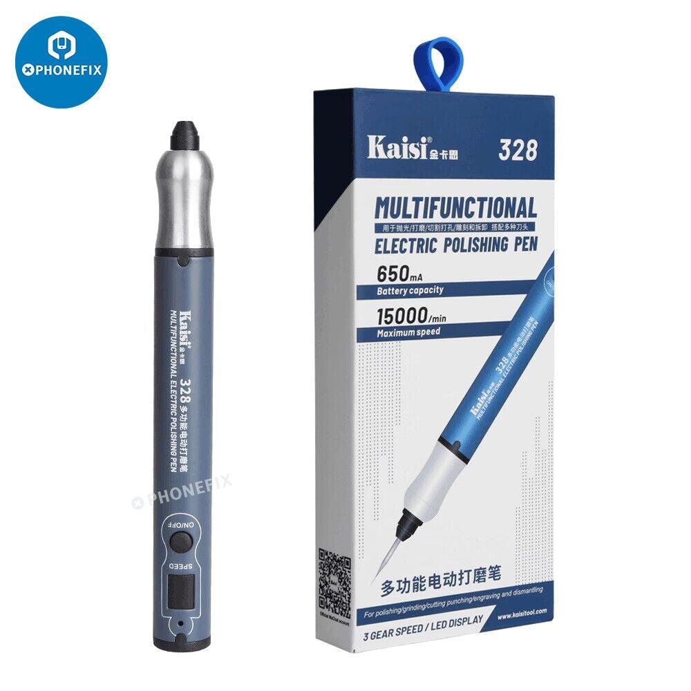 PhoneFix portable engraving and polishing tool, rechargeable electric PCB grinding pen for DIY electronic projects.