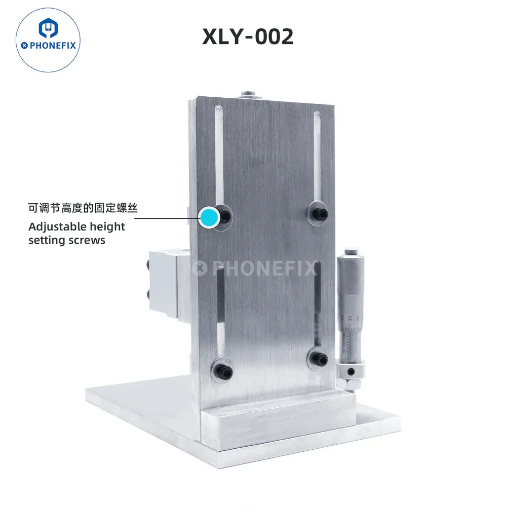 Phonefix G+OCA Pro XLY-001 camera ring screen IC grinding and polishing platform for PCB grinding tasks.