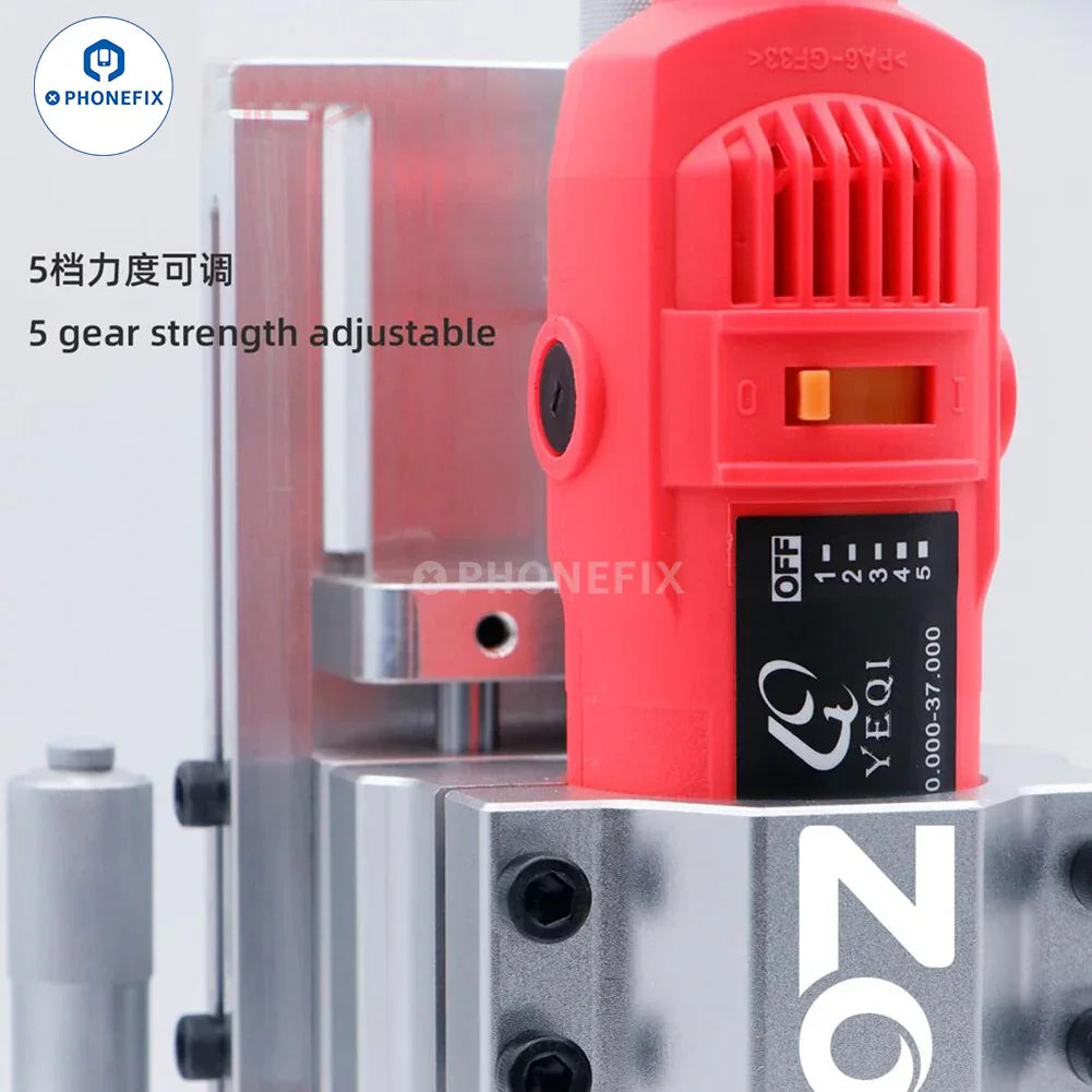 PHONEFIX G+OCA Pro XLY-001 camera ring screen IC grinding and polishing platform for PCB repair and electronics work.