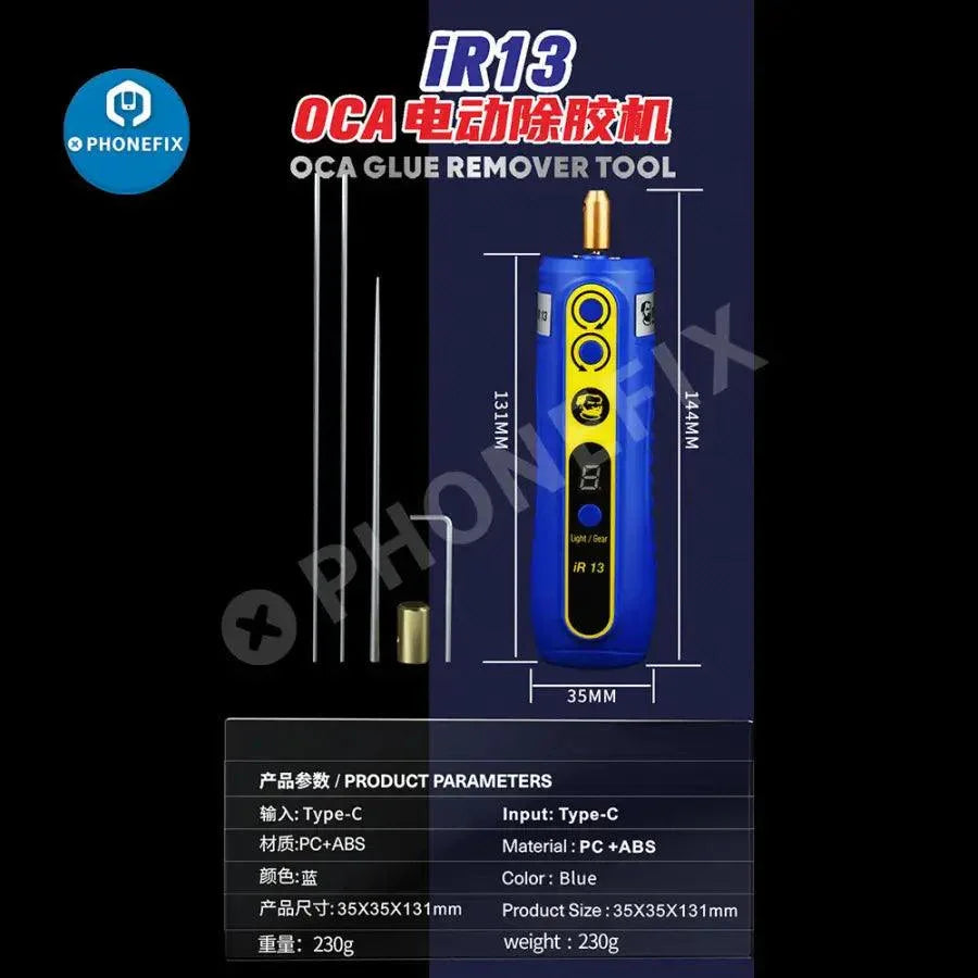 PHONEFIX Mechanic 6-in-1 PCB grinding and cutting tool for OCA glue cleaning and repair work, versatile and durable.