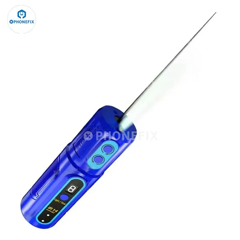 PHONEFIX Mechanic 6-in-1 iR13 PCB grinding and cutting tool for glue cleaning and precision repair tasks.