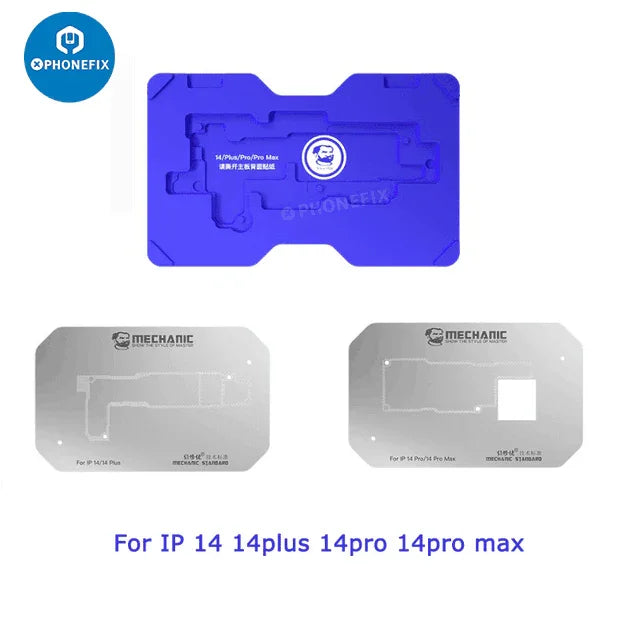 Plateforme chauffante PhoneFix pour le soudage par refusion, kit de chauffage mécanique pour le préchauffage et les réparations par refusion sur les cartes de circuits imprimés.