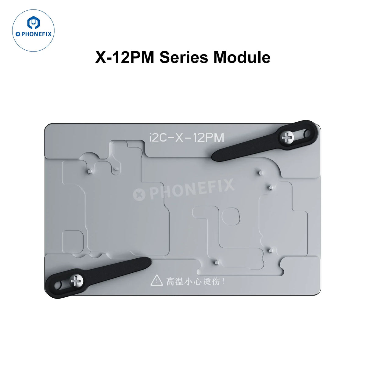 PHONEFIX I2C T18 motherboard layered desoldering station with PCB heating platform for iPhone X to 16 Pro Max, 110V US plug.