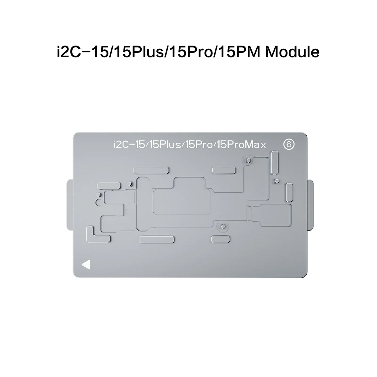 Phonefix i2C T20 PCB heating platform with 7 molds for iPhone X to 16 Pro Max de-soldering station, 110V US plug, intelligent design.
