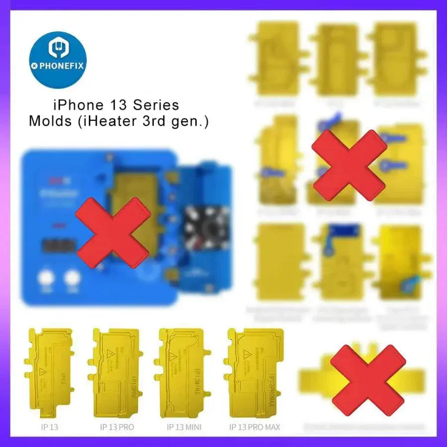 Aixun iHeater pre-heating station with thermostat and PCB heating platform for phone repair and rework.