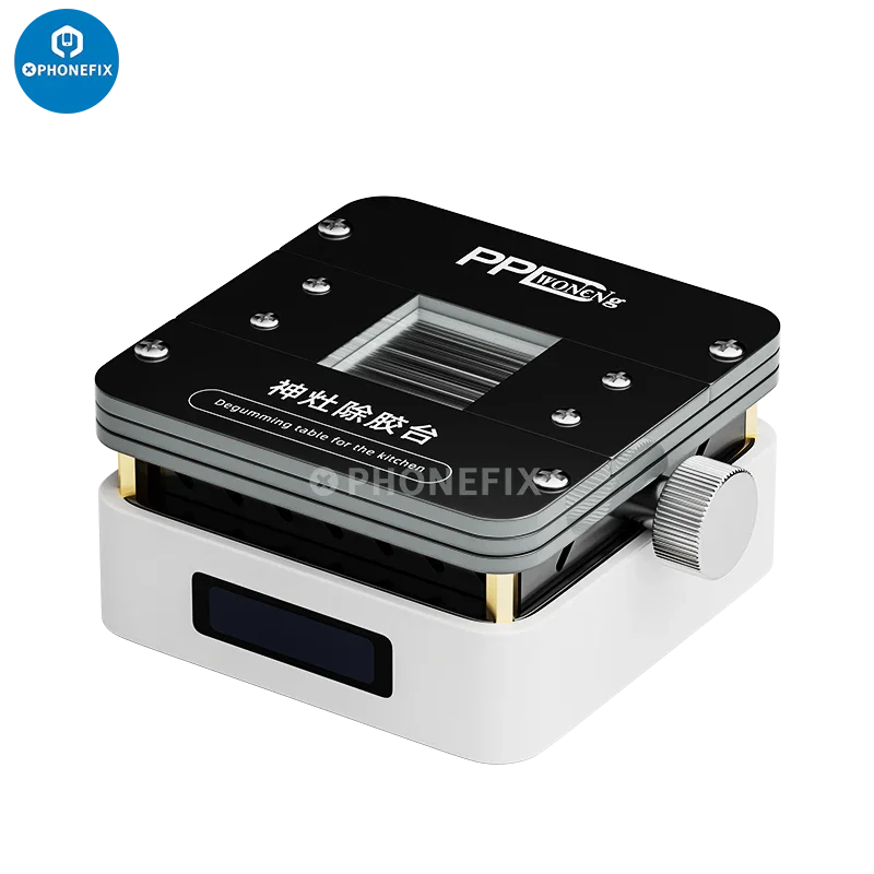 PHONEFIX MaAnt SL-2 PCB heating platform for precise glue removal, featuring constant temperature control and compact design.