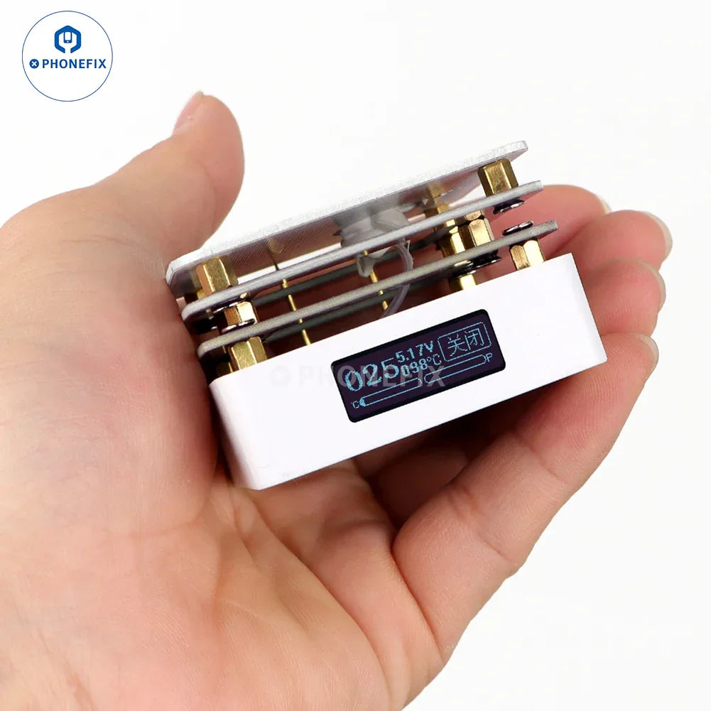 PHONEFIX Mechanic IX5 Ultra PCB heating platform designed for preheating iPhone X to iPhone 15 Pro Max.