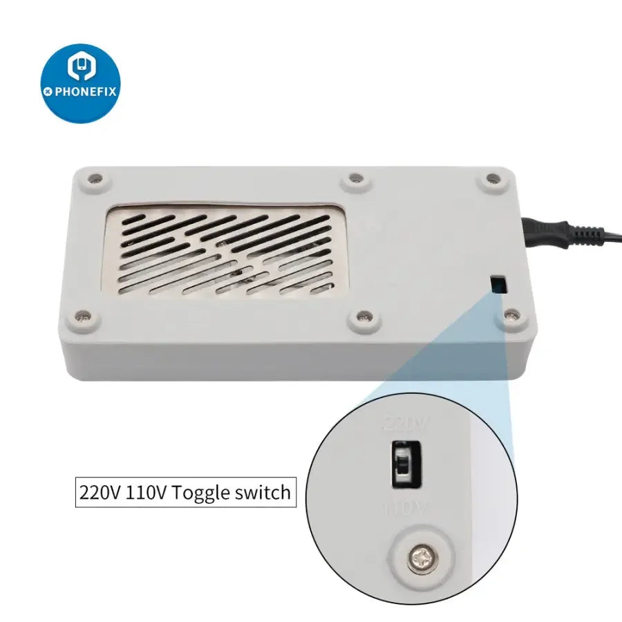 Station de préchauffage à souder iRepair MS1 pour iPhone X-16 Pro Max, plateforme de chauffage de circuit imprimé de PHONEFIX, utilisée pour la réparation de téléphones.