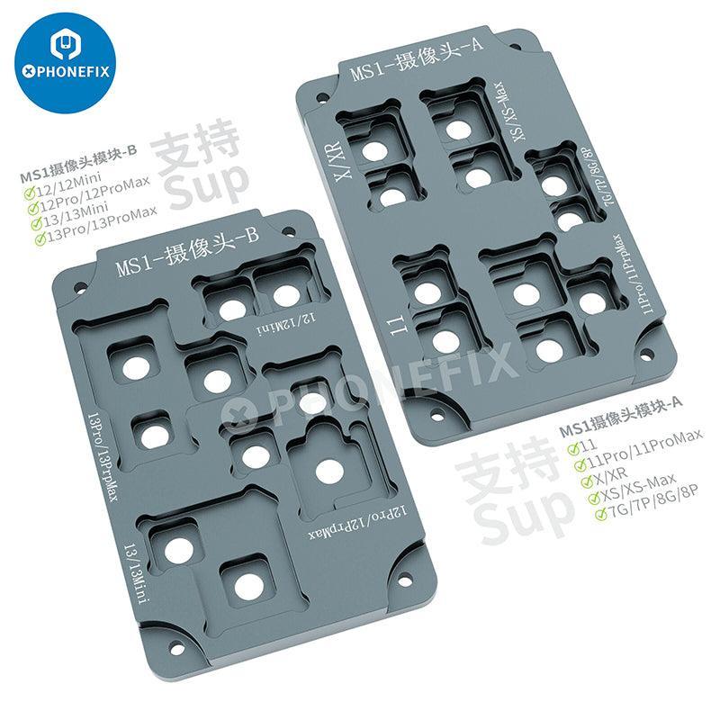 Station de préchauffage à souder iRepair MS1 pour iPhone X à Pro Max, plateforme de chauffage de circuit imprimé de PHONEFIX, utilisée pour la réparation de téléphones.