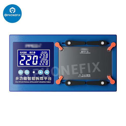 Station de préchauffage à souder iRepair MS1 pour iPhone X à 16 Pro Max, plateforme de chauffage de circuit imprimé utilisée pour la réparation et la remise en état des téléphones.