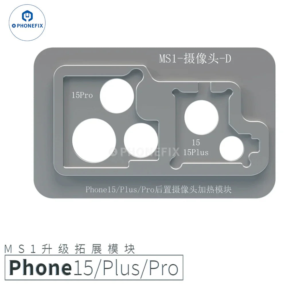 Station de préchauffage à souder PhoneFix iRepair MS1 avec plateforme chauffante pour circuit imprimé, pour la réparation des iPhone X à 16 Pro Max.