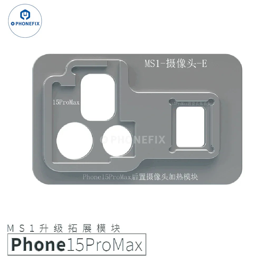 Station de préchauffage à souder PHONEFIX iRepair MS1 avec plateforme chauffante pour circuit imprimé, pour la réparation des iPhone X à 16 Pro Max.