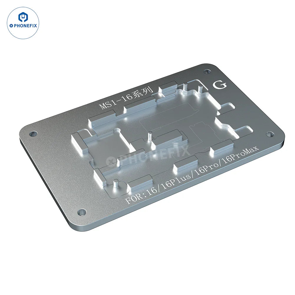 Station de préchauffage à souder PHONEFIX iRepair MS1 avec plateforme chauffante pour circuit imprimé, pour la réparation des iPhone X à 16 Pro Max.