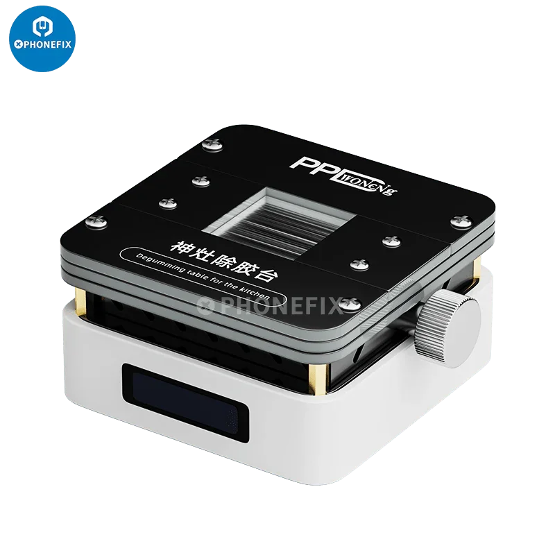 PHONEFIX PCB heating platform for Qianli Hot Stone Glue Removal, featuring thermostatic preheating for efficient PCB repair.