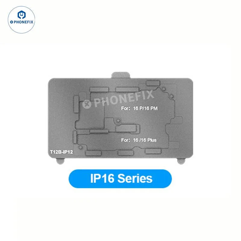 PhoneFix SS-T12B PCB heating platform for Android and iPhone repair, with 15-in-1 set and US plug, used for motherboard heating.