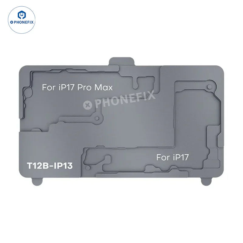 PhoneFix SS-T12B PCB heating platform for Android and iPhone repair, with 15-in-1 set and US plug for motherboard heating.