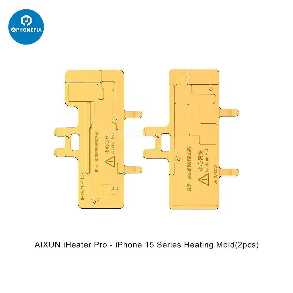 PHONEFIX JC Aixun iHeater Pro PCB heating platform for phone board desoldering, with digital controls and heating elements.
