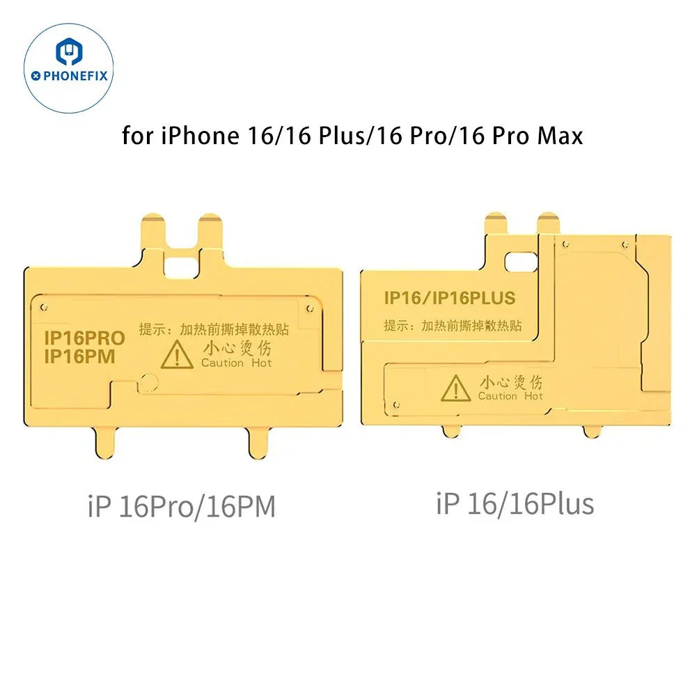PHONEFIX JC Aixun iHeater Pro PCB heating platform with two preheating units for phone board desoldering and repair.