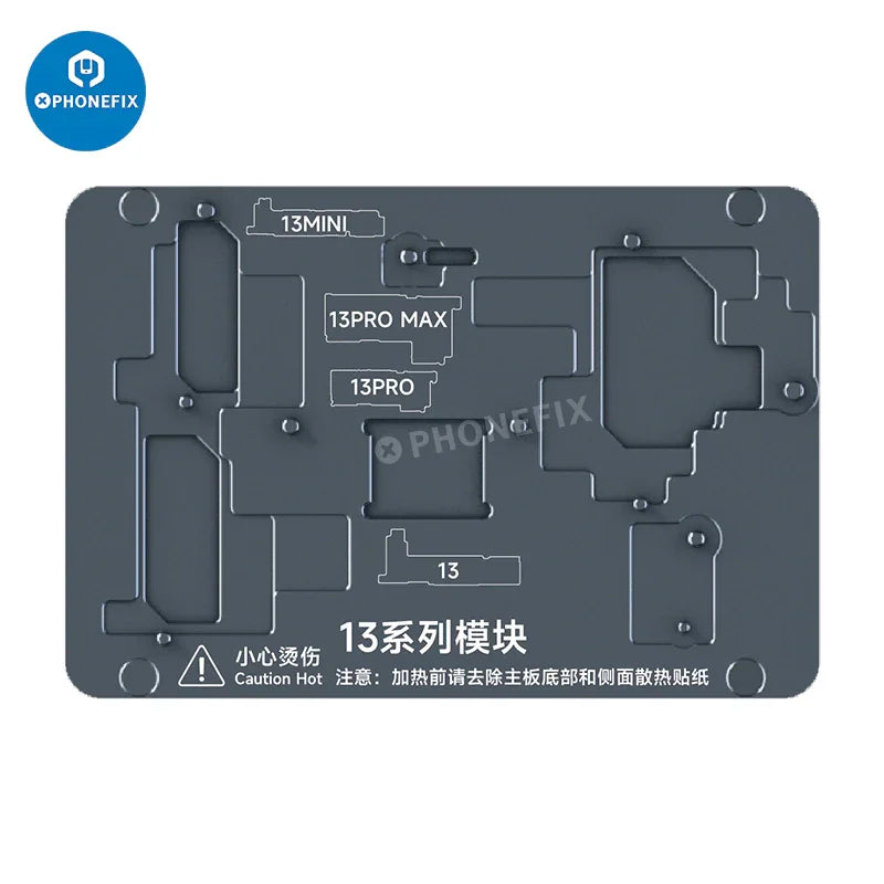 XZZ L2023 intelligent desoldering station with PCB heating platform for iPhone X to Pro Max, by PHONEFIX.