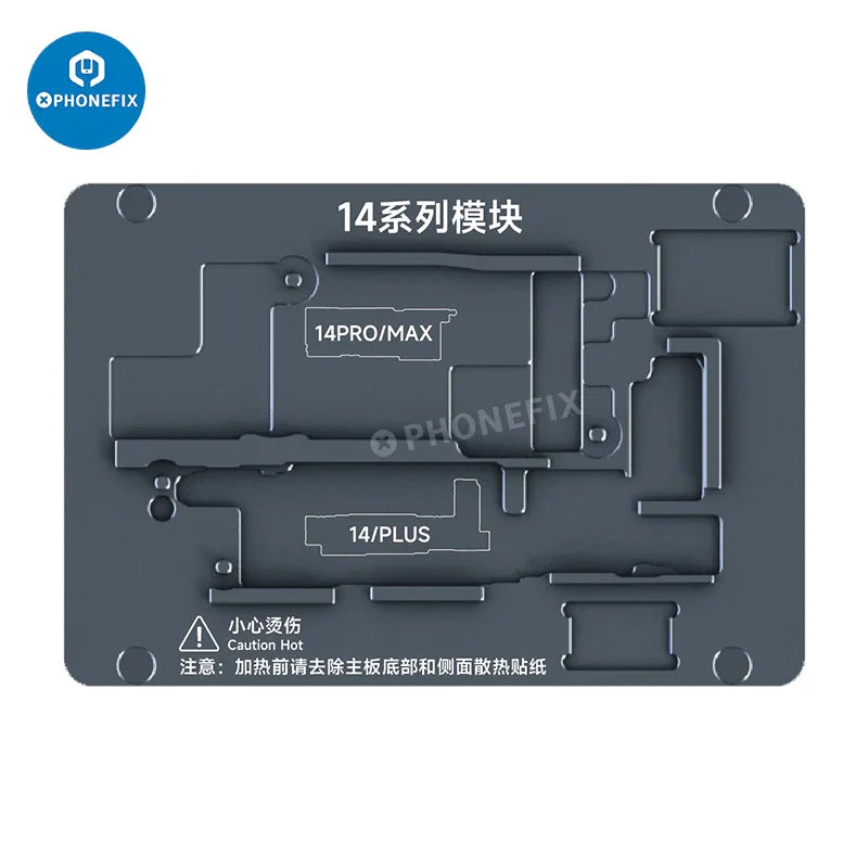 XZZ L2023 PhoneFix intelligent desoldering station with PCB heating platform for iPhone X to Pro Max repair.