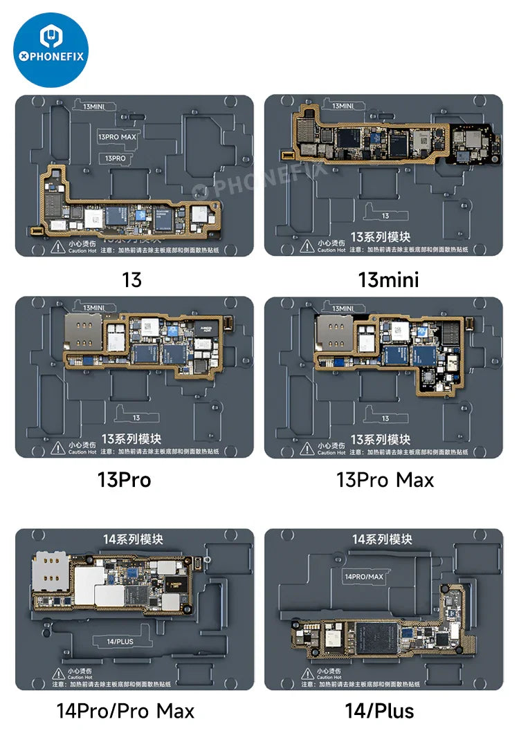XZZ L2023 Intelligent Desoldering Station with PCB heating platform for iPhone X to Pro Max, by PHONEFIX, shown in the image.