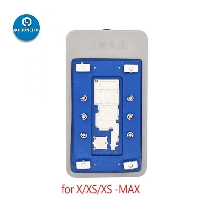 Plateforme multicouche de carte mère MiJing CH5 pour iPhone X à 12 Pro Max, plateforme de chauffage de circuit imprimé par PHONEFIX, utilisée pour la réparation de téléphones.