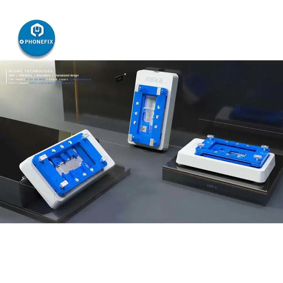 Outil de chauffage de circuit imprimé à plateforme multicouche MiJing CH5 pour carte mère iPhone X à 12 Pro Max, utilisé pour la réparation de téléphones et le test de composants.
