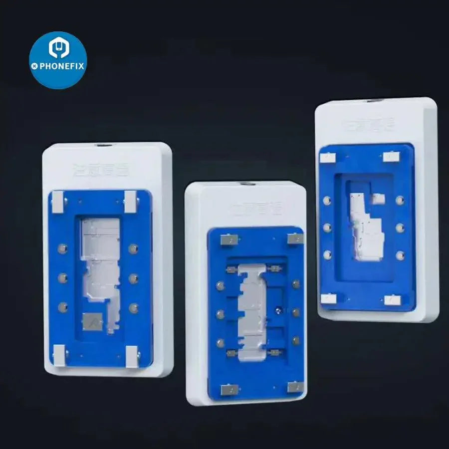 Plateforme multicouche de carte mère MiJing CH5 pour iPhone X à 12 Pro Max, plateforme de chauffage de circuit imprimé par PHONEFIX, utilisée pour la réparation de téléphones.