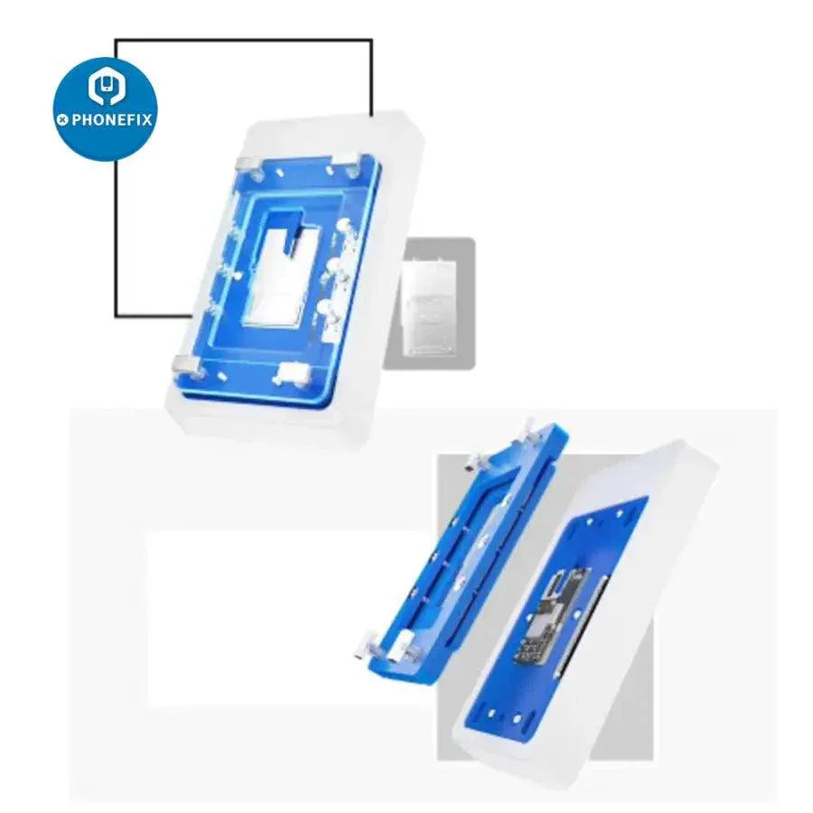 Plateforme multicouche de carte mère MiJing CH5 pour iPhone X à 12 Pro Max, plateforme de chauffage de circuit imprimé par PHONEFIX, utilisée pour la réparation de téléphones.