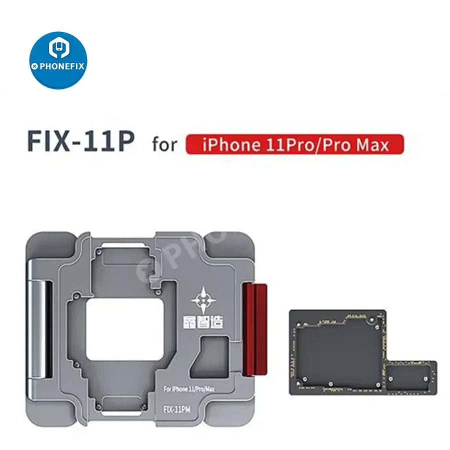 PHONEFIX Estructura de prueba por capas para placa base de iPhone X-16 Pro Max, dispositivo de separación de PCB para reparación y prueba de teléfonos.
