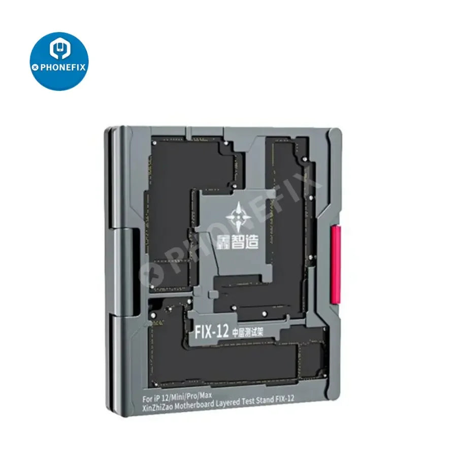 Marco de prueba de placas base en capas XZZ para iPhone X, 14 Pro Max y iPhone 16 Pro Max de PHONEFIX, utilizado para la separación de PCB.